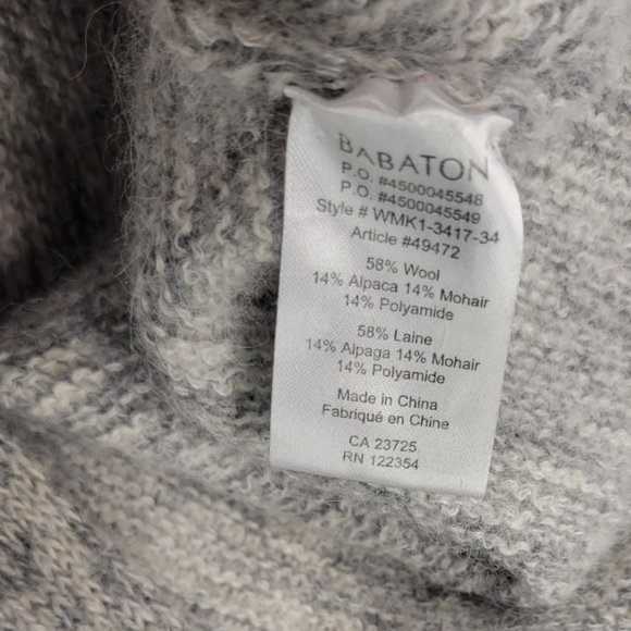 Aritzia Babaton Javier Cocoon Mohair Alpaca Blend Cardigan - Picture 9 of 9